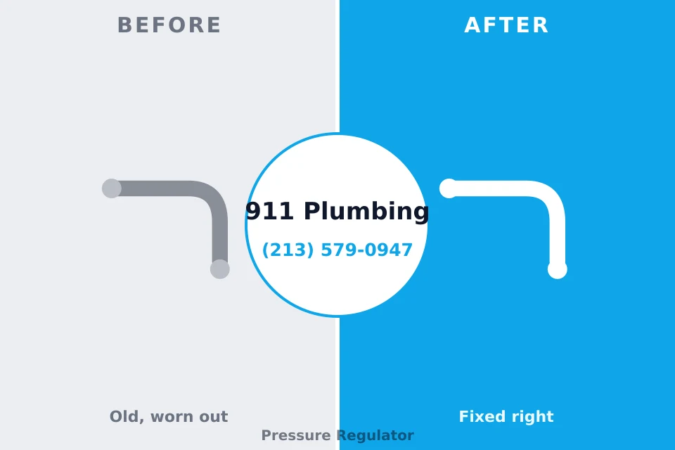 Before and after: plumbing repair Maple Valley, WA